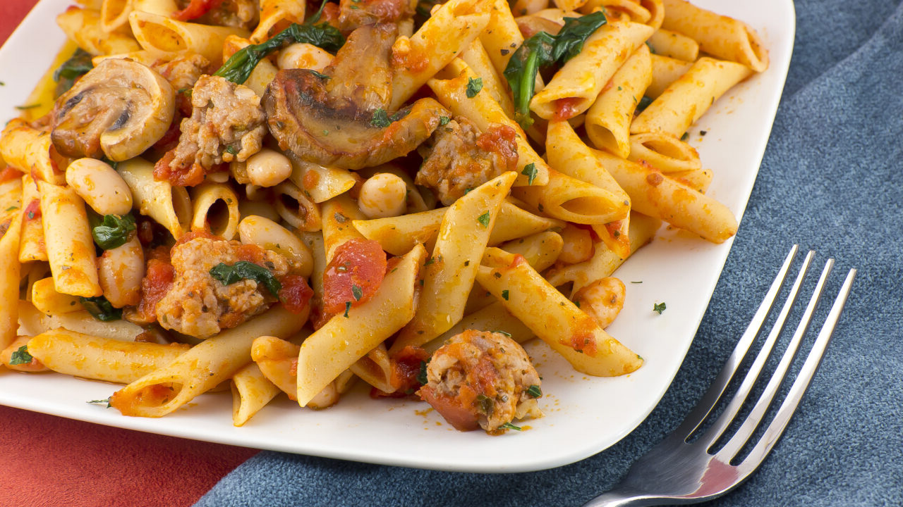 Il profumo del bosco in tavola: penne alla boscaiola