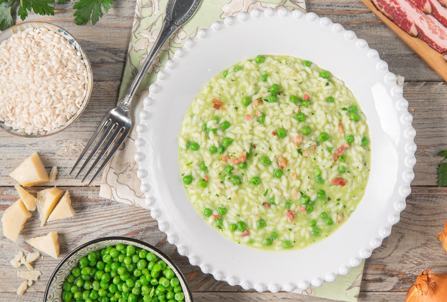 Risi e bisi alla veneziana il risotto con i piselli che profuma di