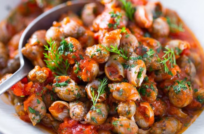 Cucina del Mare: Lumachine di Mare con i Pomodori, una Delizia Mediterranea