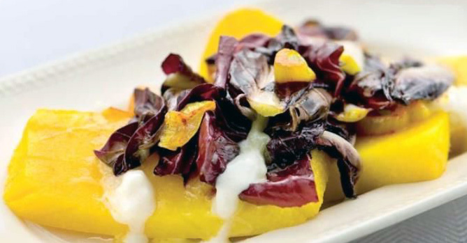Ricetta Radicchio sulla polenta: Un piatto rivisitato con gusto